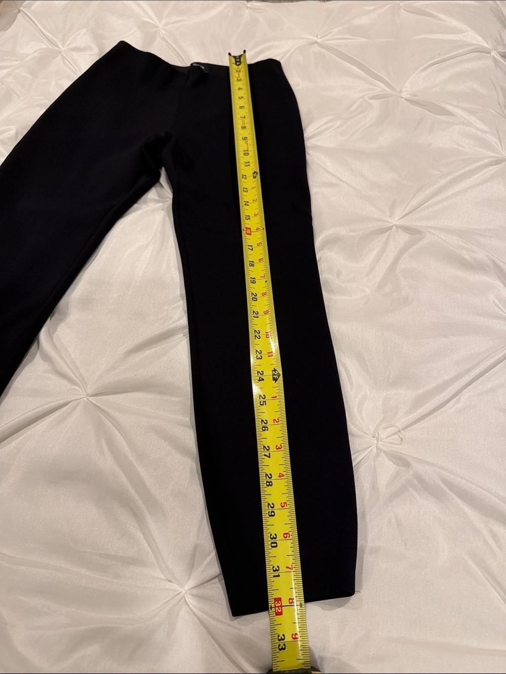 Theory Black Women's Ponte Leggings Size P - Picture 9 of 12